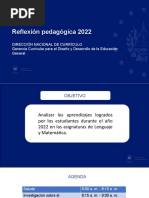 Reflexión Pedagógica 2022 - BASICA - Final