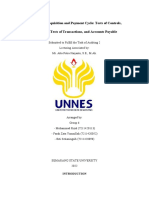 Group 6 - Audit of The Acquisition and Payment Cycle