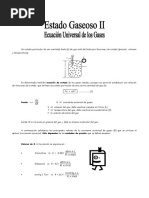 IV Bim - 4to. Año - Guía 2 - Estado Gaseoso - Ecuac. Univers