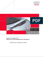 Audi TT Coupe 2007 Electrical Arrangement and Infotainment Service Training