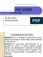 Communication in Nursing