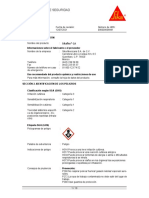 Hoja de Datos de Seguridad Sikaflex-1a