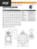 PN16 Wafer Cast Iron Ball Valve