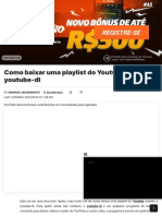 Como Baixar Uma Playlist Do Youtube Usando o Youtube-Dl - SempreUpdate