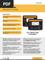 SED MAN GC1K SERIES 001 Datasheet For GC1K Series Controllers