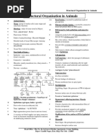 Notes-Structural Organisation in Animals New