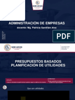 Clase 8 Presupuestos Basados Planificacion de Utilidades.