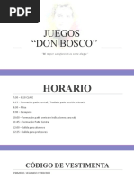 Juegos de Don Bosco