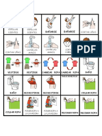 Pictogramas Rutina Diaria