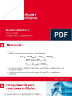 03 Estequiometría para Reacciones Múltiples