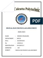 Digital Electronics - Mrimpa Pramanik - D192005317