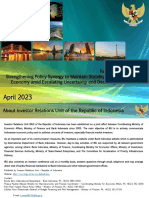 Republic of Indonesia Presentation Book - April 2023