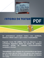 Fatores de Textualidade 22