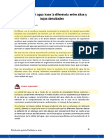 Editado - La Calidad Del Agua Hace La Diferencia Entre Altas y Bajas Densidades