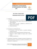 Balotario I - Curso de Preparación y Actualización Al Proceso Postulantes CAT SUNAT 2021