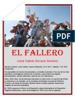 EL FALLERO - J. Serrano - Set of Clarinets