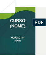 Modelo de Apostila Padrão ICMBio