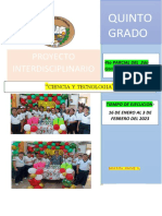 Proyecto Ciencia y Tecnologia. 4to Parcial. 5to Grado.