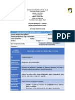 Planeaciones Octubre Educacion Fisica