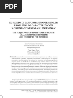 GUTIÉRREX RODRÍGUEZ, Edita y Pilar PÉREZ OCÓN (2022) - El Sujeto de Las Formas No Personales