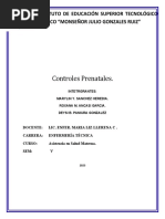 Controles Prenatales