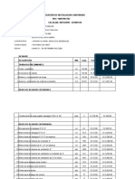 Presupuesto San Felipe