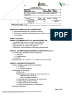 Planeación Didáctica