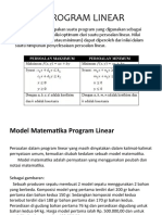 Program Linear