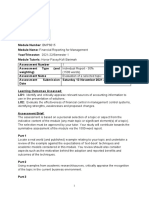 BMP6015 RRM - Assessment 1 Brief