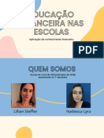 Educação Financeira Nas Escolas