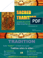 1 Sacred Tradition