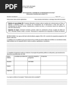 6° Basico Historia Guia Antecedentes y Quiebre de La Democracia en Chile