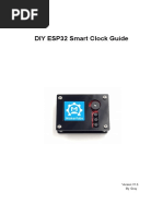 DIY ESP32 SmartClock Guide V1 5