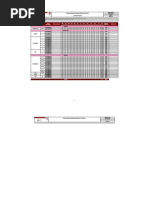 Formato Cronograma de Mantenimiento