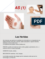 Heridas, Hemorragias, Quemaduras y Vendajes