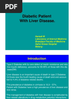 Diabetic Patient With Liver Disease