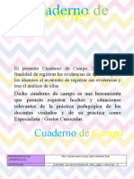 Cuaderno de Campo