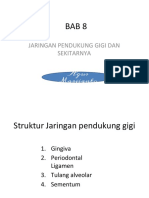 Bab 8 Jaringan Endukung Gigi