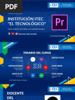 Adobe Premiere Pro Sesión 01