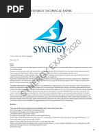 Synergy Technical Paper