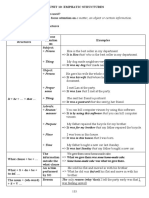 UNIT 10 Emphatic Structures - Updated - 23 03 2017 - Handout For Students