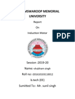 Induction Motor Report