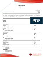 CV Ats Format 2