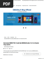 Generate BMW FSC Code by BMWAiCoder 5.0 4.6 Easier Than ESYS OBD2Diy - FR Blog Officiel