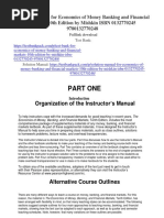 Solution Manual For Economics of Money Banking and Financial Markets 10th Edition by Mishkin ISBN 0132770245 9780132770248
