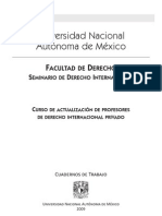 UNAM - Derecho Internacional Privado