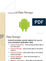 L04 - Android Data Storage2018 - v1