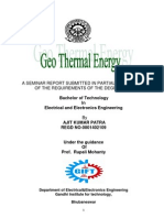 Geothermal Report