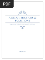 AWS IOT Services