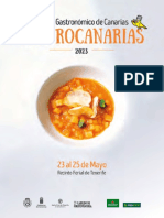 Programa Oficial Gastrocanarias 2023